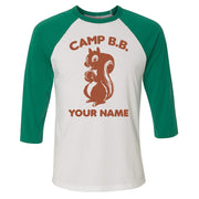 Big Brother Camp B.B. Personalized Raglan Baseball T-Shirt | Official CBS Entertainment Store
