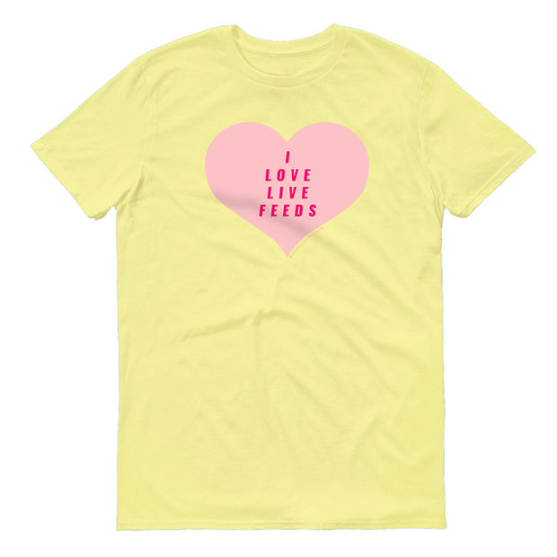 Big Brother Heart Live Feeds Adult Short Sleeve T-Shirt