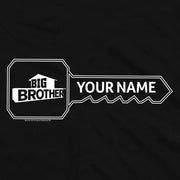 Big Brother Key Personalized Adult Short Sleeve T-Shirt