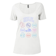 Big Brother Logo Mash Up Women's Relaxed Scoop Neck T-Shirt | Official CBS Entertainment Store