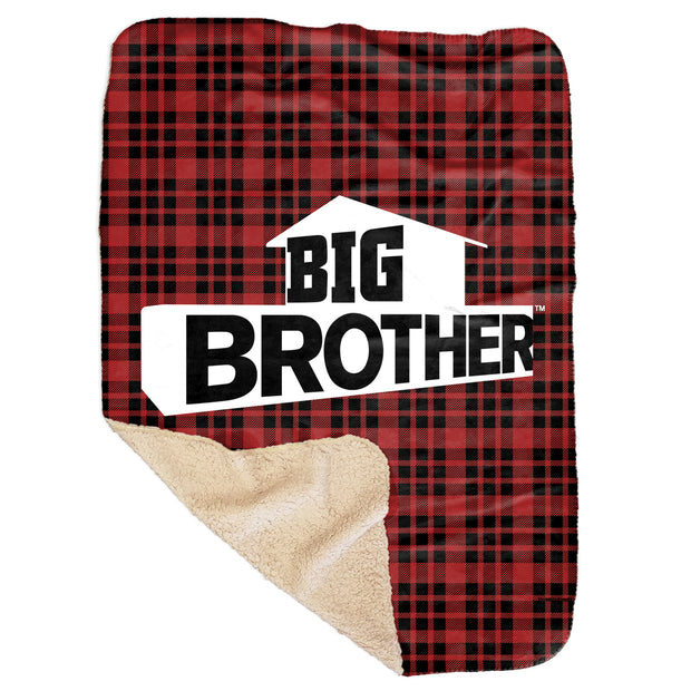Big Brother Logo Sherpa Blanket | Official CBS Entertainment Store