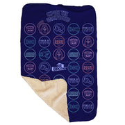 Big Brother Logo Mash Up Sherpa Blanket | Official CBS Entertainment Store