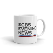CBS News Evening News White Mug | Official CBS Entertainment Store