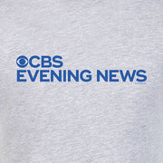 CBS News Evening News Logo Adult Short Sleeve T-Shirt