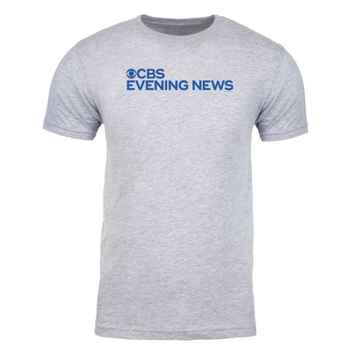 CBS News Evening News Logo Adult Short Sleeve T-Shirt