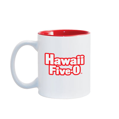 Hawaii Five-0 Retro Logo 11 oz Two-Toned Mug | Official CBS Entertainment Store