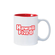 Hawaii Five-0 Retro Logo 11 oz Two-Toned Mug | Official CBS Entertainment Store