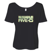 Hawaii Five-0 3D Logo Women's Relaxed T-Shirt
