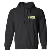 Hawaii Five-0 3D Logo Fleece Zip-Up Hooded Sweatshirt | Official CBS Entertainment Store