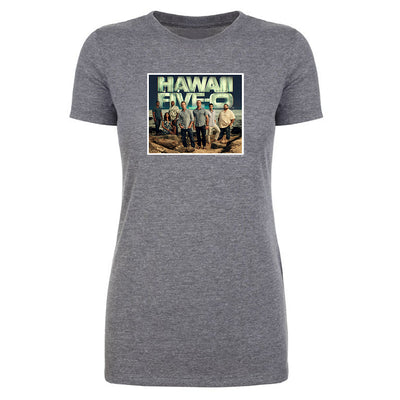 Hawaii Five-O Cast Women's Tri-Blend T-Shirt