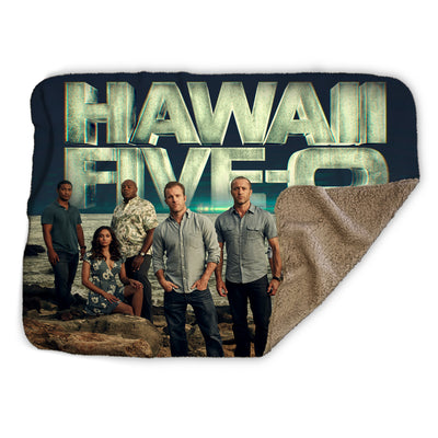 Hawaii Five-0 Cast Sherpa Blanket | Official CBS Entertainment Store