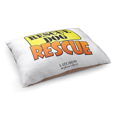 The Late Show with Stephen Colbert Rescue Dog Rescue Pet Bed | Official CBS Entertainment Store