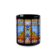 The Late Show with Stephen Colbert Cathedral Black 11 oz Mug | Official CBS Entertainment Store