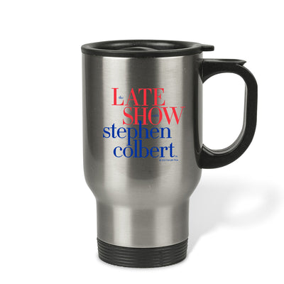 The Late Show with Stephen Colbert Stainless Steel Travel Mug