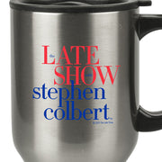 The Late Show with Stephen Colbert Stainless Steel Travel Mug | Official CBS Entertainment Store