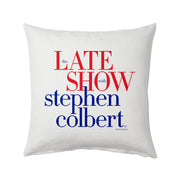 The Late Show with Stephen Colbert Throw Pillow