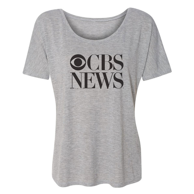 CBS News Vintage Logo Women's Relaxed T-Shirt