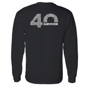 Survivor 40th Season Anniversary Logo Adult Long Sleeve T-Shirt | Official CBS Entertainment Store