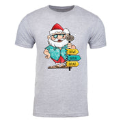 Survivor Tropical Santa Adult Short Sleeve T-Shirt