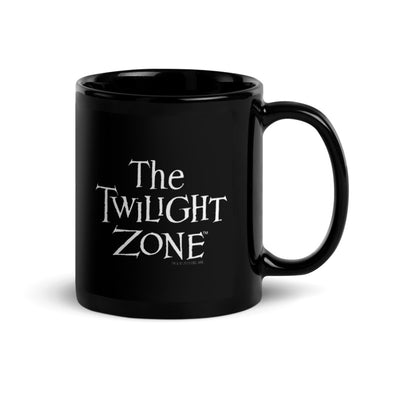 The Twilight Zone Logo Black Mug | Official CBS Entertainment Store