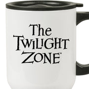 The Twilight Zone Logo Stainless Steel Travel Mug | Official CBS Entertainment Store