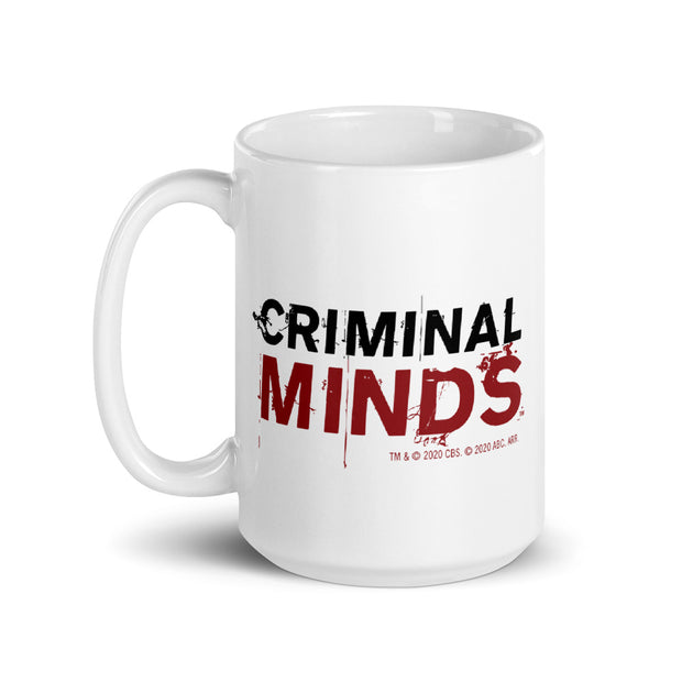 Criminal Minds Catch White Mug | Official CBS Entertainment Store