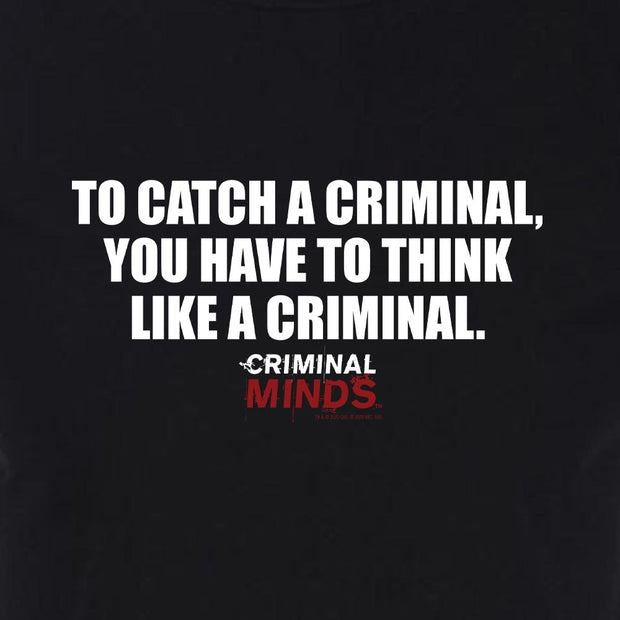 Criminal Minds To Catch a Criminal Adult Short Sleeve T-Shirt