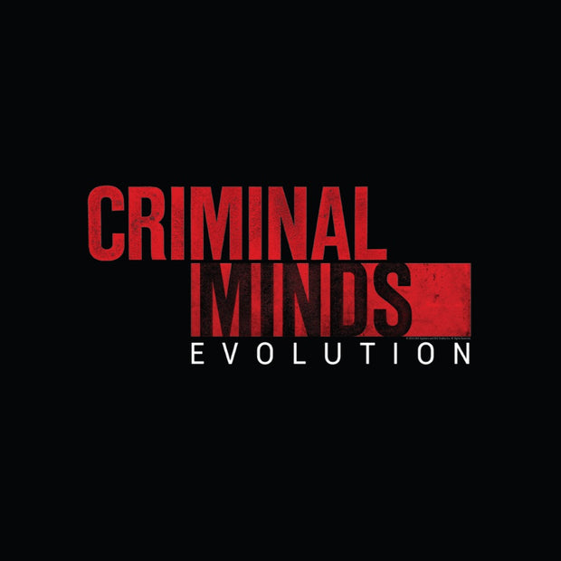 Criminal Minds Evolution Logo Grey Sherpa Blanket