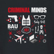 Criminal Minds Icon Mashup Fleece Crewneck Sweatshirt