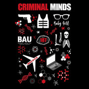 Criminal Minds Icon Mashup Sherpa Blanket