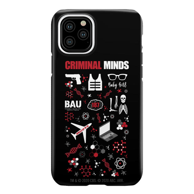 Criminal Minds Icon Mashup Tough Phone Case | Official CBS Entertainment Store