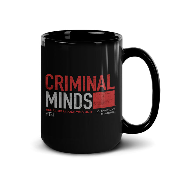Criminal Minds Ready to Deliver Black Mug