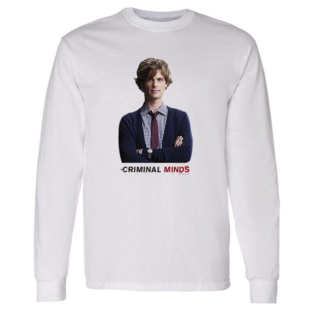 Criminal Minds Spencer Reid Adult Long Sleeve T-Shirt | Official CBS Entertainment Store