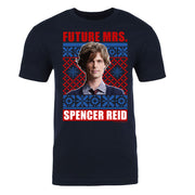 Criminal Minds Mrs. Spencer Reid Holiday Adult Short Sleeve T-Shirt | Official CBS Entertainment Store