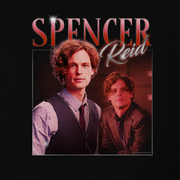 Criminal Minds 80's Spencer Reid Adult Short Sleeve T-Shirt