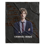 Criminal Minds Spencer Reid Sherpa Blanket