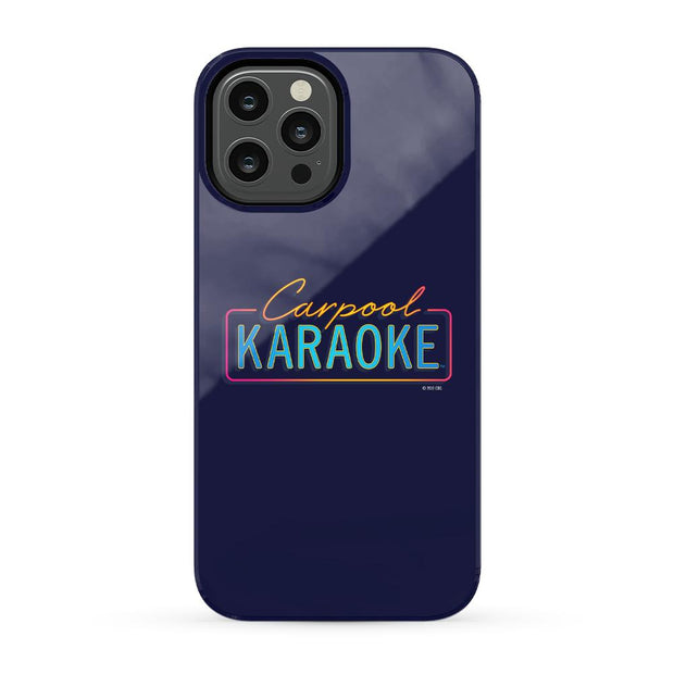 Carpool Karaoke Neon Logo Tough Phone Case | Official CBS Entertainment Store