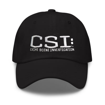 CSI: Crime Scene Investigation Logo Embroidered Hat | Official CBS Entertainment Store