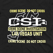 CSI: Crime Scene Investigation Body Outline Adult Short Sleeve T-Shirt | Official CBS Entertainment Store