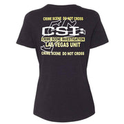 CSI: Crime Scene Investigation Body Outline Women's Short Sleeve T-Shirt | Official CBS Entertainment Store