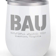 Criminal Minds BAU 12 oz Wine Tumbler | Official CBS Entertainment Store