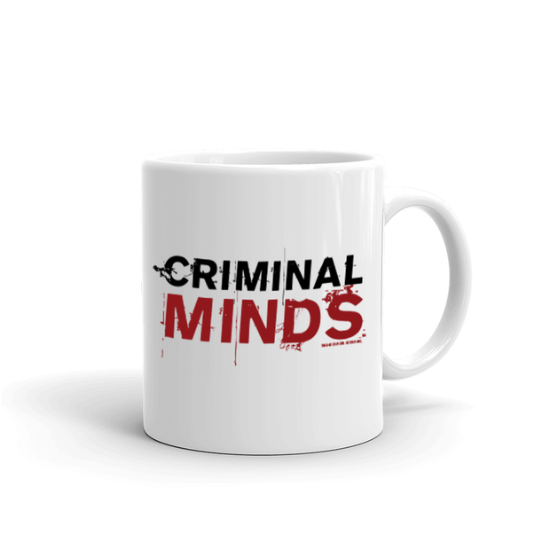 Criminal Minds Logo White 11 oz Mug | Official CBS Entertainment Store