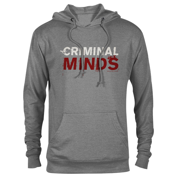 Criminal Minds Logo Lightweight Hooded Sweatshirt