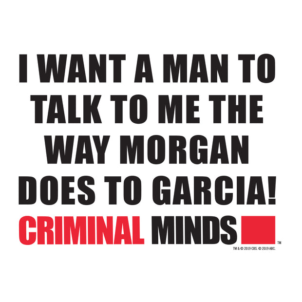 Criminal Minds Morgan and Garcia White Mug | Official CBS Entertainment Store