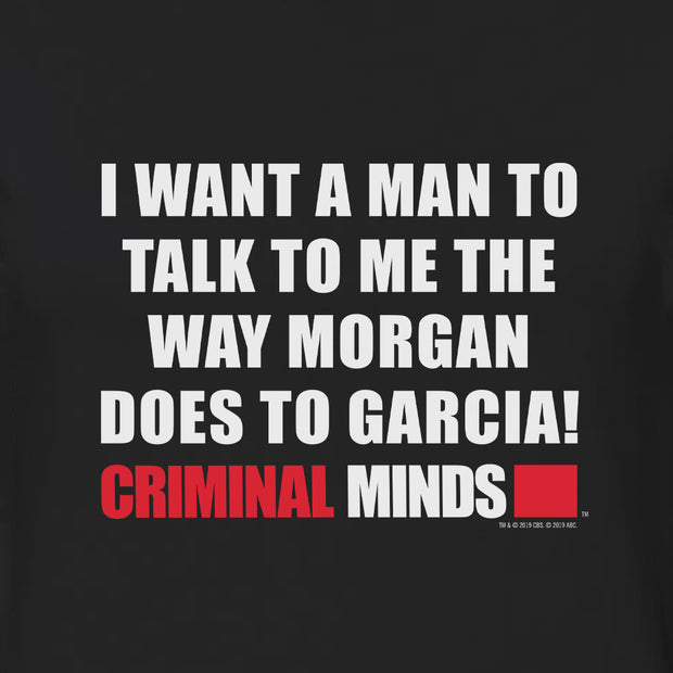 Criminal Minds Morgan and Garcia Women's Short Sleeve T-Shirt