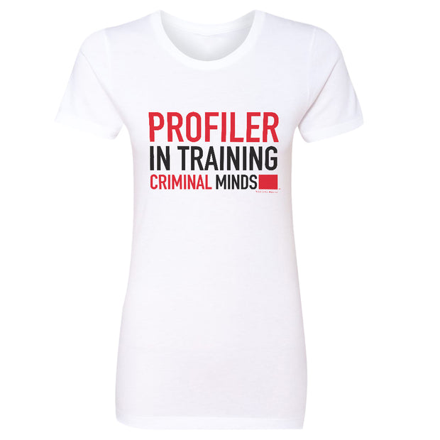 Criminal Minds Profiler In Training Women's Short Sleeve T-Shirt | Official CBS Entertainment Store