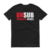 Criminal Minds Unsub Adult Short Sleeve T-Shirt