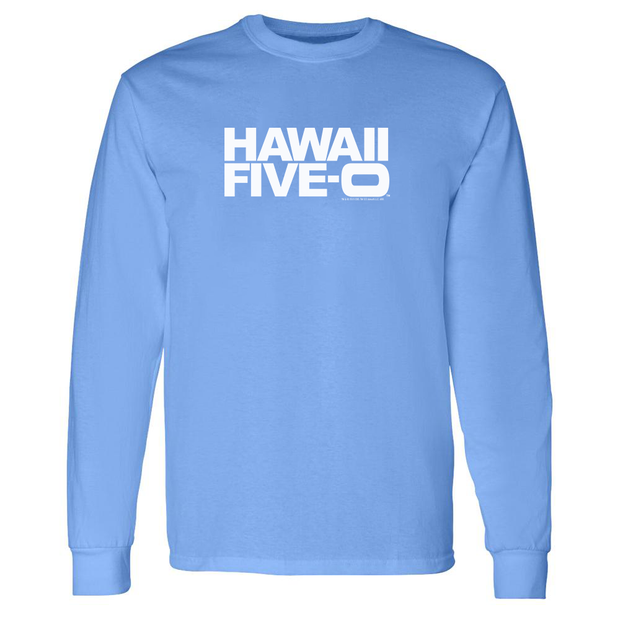Hawaii Five-0 Logo Adult Long Sleeve T-Shirt