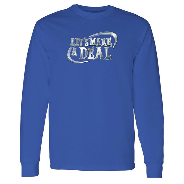 Let's Make A Deal Logo Adult Long Sleeve T-Shirt | Official CBS Entertainment Store