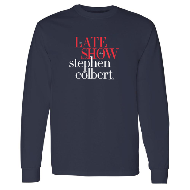 The Late Show with Stephen Colbert Adult Long Sleeve T-Shirt